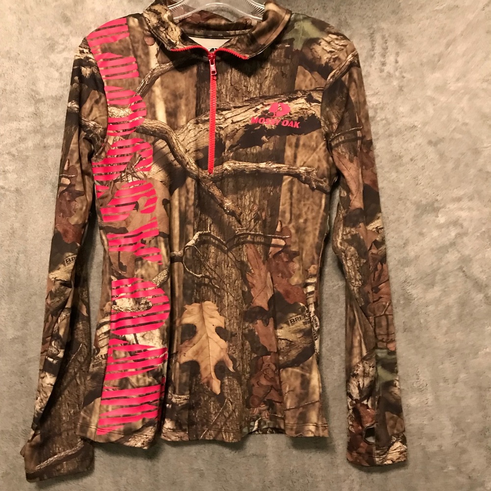 Mossy Oak Cami & Pink Pullover
